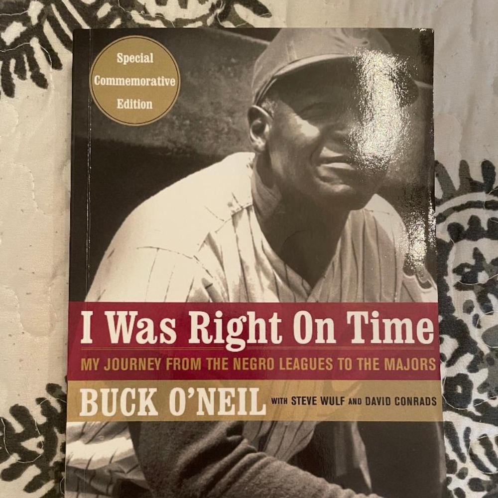 I Was Right On Time by Buck O'Neil -- Paperback Book